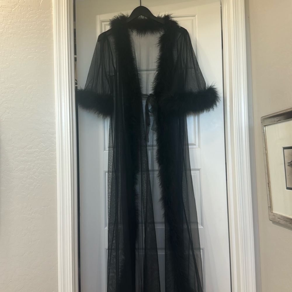 Agent Provacateur Marabou Robe
